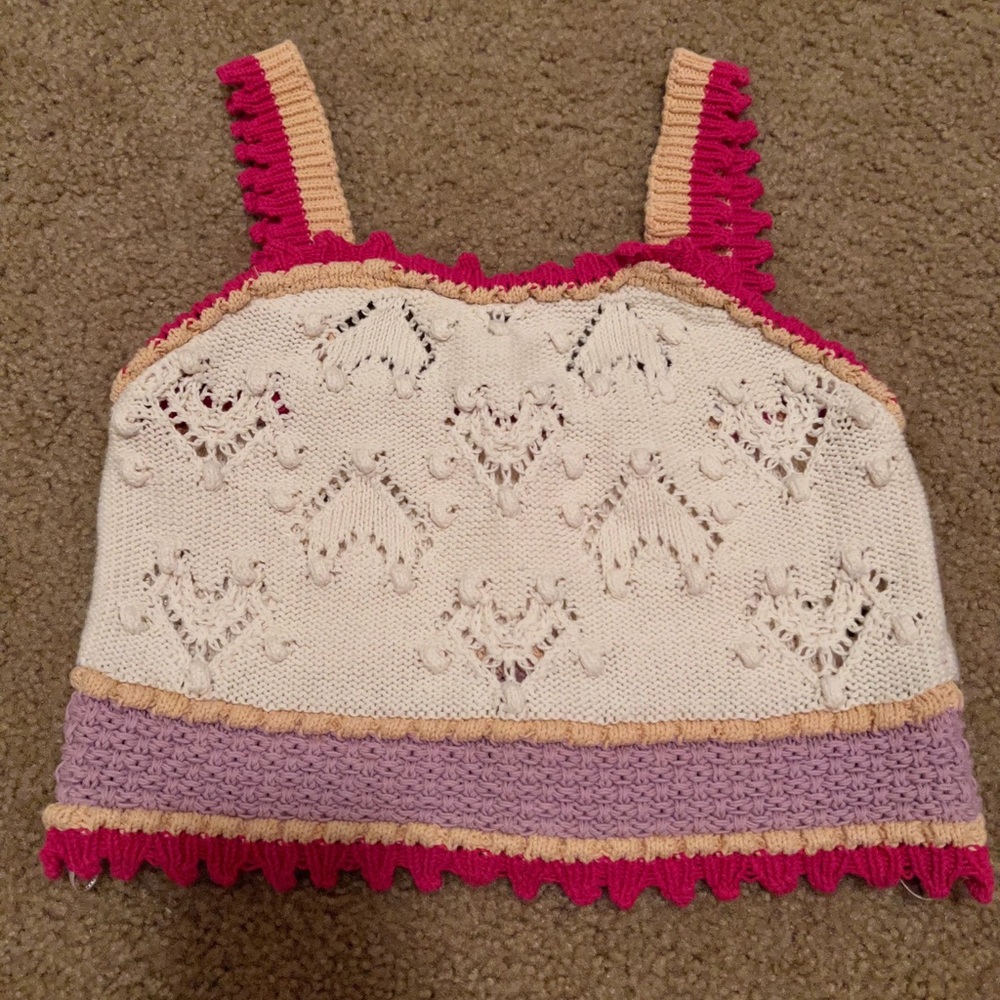 Crochet Tank - Picture 2 of 3
